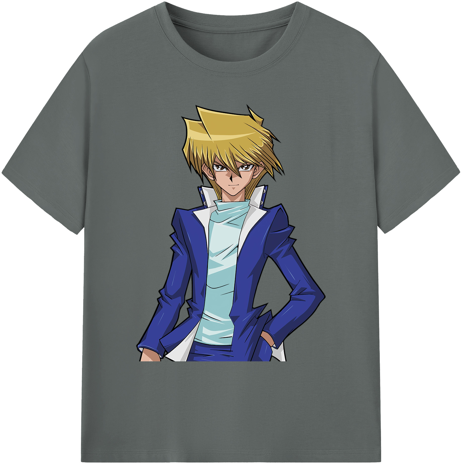 （画像用） 遊☆戯☆王 Yu-Gi-Oh! 綿100％ メンズ半袖Tシャツ｜肌触りやわらか＆通気性